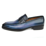 Paul Parkman Patina Loafers Blue