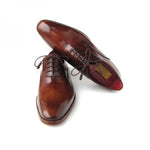 Paul Parkman Plain Toe Calfskin Oxfords Brown