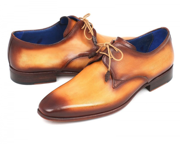 Paul Parkman Plain Toe Shoes Camel / Brown