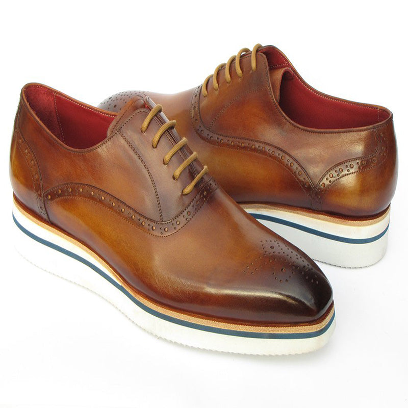 Paul Parkman Smart Casual Oxfords Brown