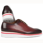 Paul Parkman Smart Casual Wholecut Oxfords Bordeaux
