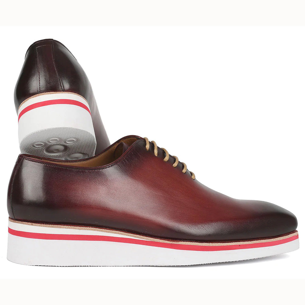 Paul Parkman Smart Casual Wholecut Oxfords Bordeaux