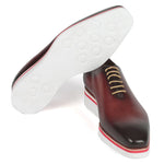 Paul Parkman Smart Casual Wholecut Oxfords Bordeaux
