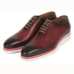 Paul Parkman Smart Casual Wholecut Oxfords Bordeaux