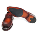 Paul Parkman Split Toe Loafers Tobacco