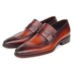Paul Parkman Split Toe Loafers Tobacco