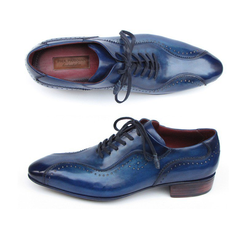 Paul Parkman Sport Casual Oxfords Blue