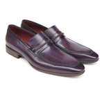 Paul Parkman Strap Loafers Purple