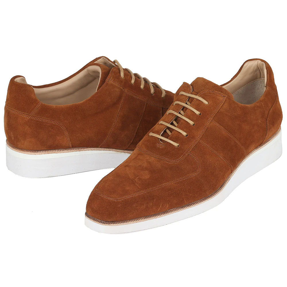 Paul Parkman Suede Casual Shoes Camel