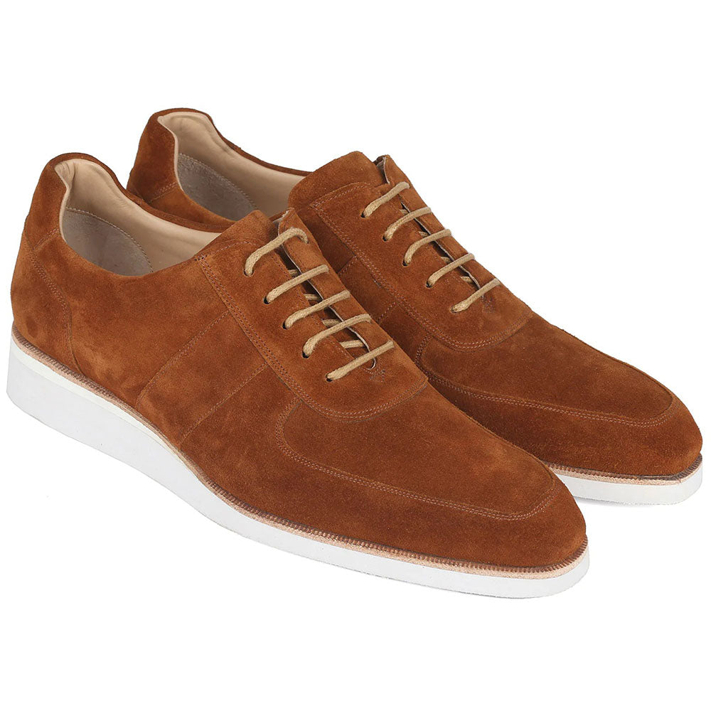 Paul Parkman Suede Casual Shoes Camel