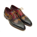 Paul Parkman Three Tone Wingtip Brogues