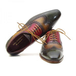 Paul Parkman Three Tone Wingtip Brogues