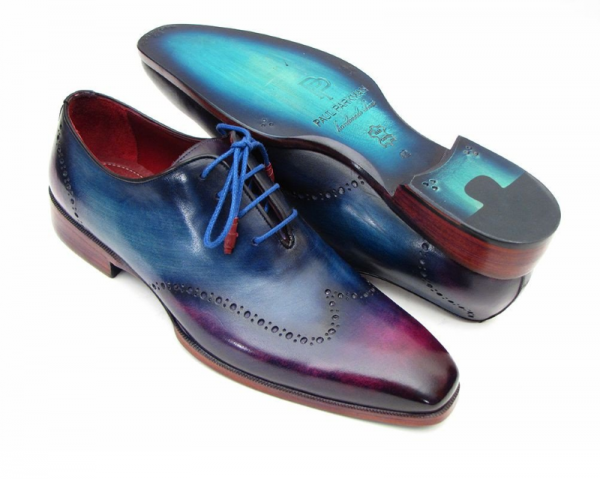 Paul Parkman Wingtip Oxfords Blue / Purple
