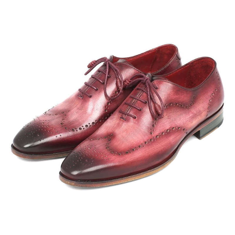 Paul Parkman Wingtip Oxfords Burgundy