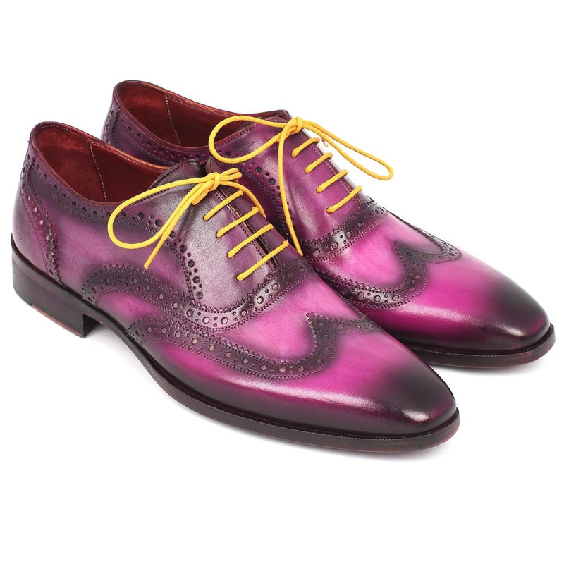 Paul Parkman Wingtip Oxfords Lilac