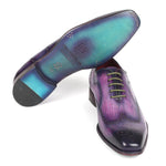 Paul Parkman Wingtip Oxfords Purple