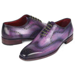 Paul Parkman Wingtip Oxfords Purple