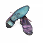 Paul Parkman Wingtip Oxfords Purple / Navy