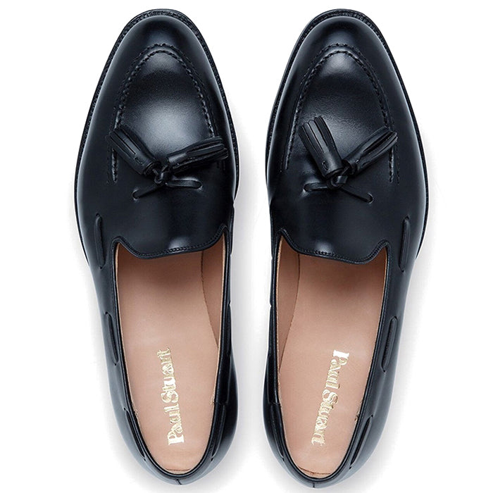 Paul Stuart Bardo Tassel Loafer Black