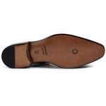 Paul Stuart Galante Monk Strap Shoes Dark Green
