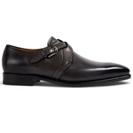 Paul Stuart Galante Monk Strap Shoes Grey