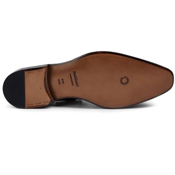 Paul Stuart Galante Monk Strap Shoes Tan