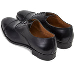 Paul Stuart Gavi Balmoral Cap Toe Shoes Black