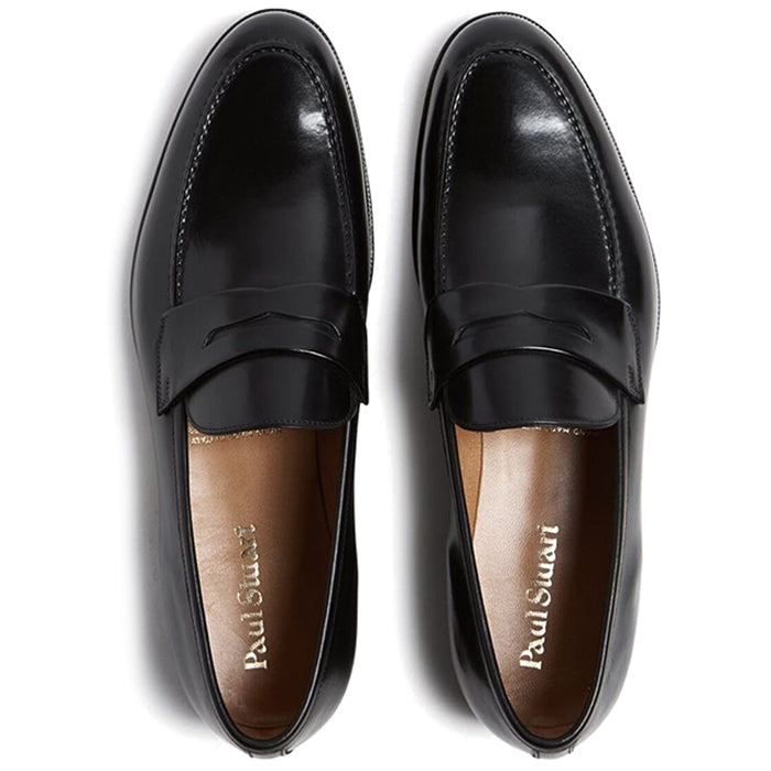 Paul Stuart Giuliano Penny Loafer Black