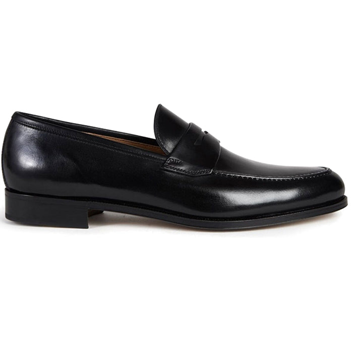 Paul Stuart Giuliano Penny Loafer Black