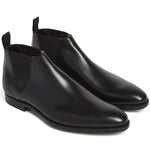 Paul Stuart Half Chelsea Boots Black