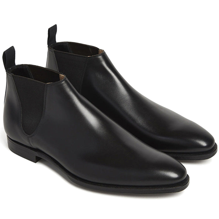 Paul Stuart Half Chelsea Boots Black