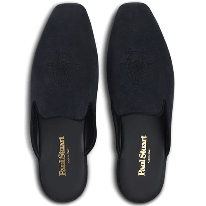 Paul Stuart Hamilton Suede Slip-On Blue