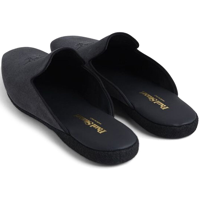 Paul Stuart Hamilton Suede Slip-On Charcoal