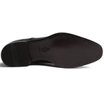 Paul Stuart Hancock II Patent Plain Toe Derby Black