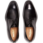 Paul Stuart Hancock Plain Toe Blucher Black