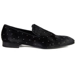 Paul Stuart Harrier Calf Hair Studded Shoes Black