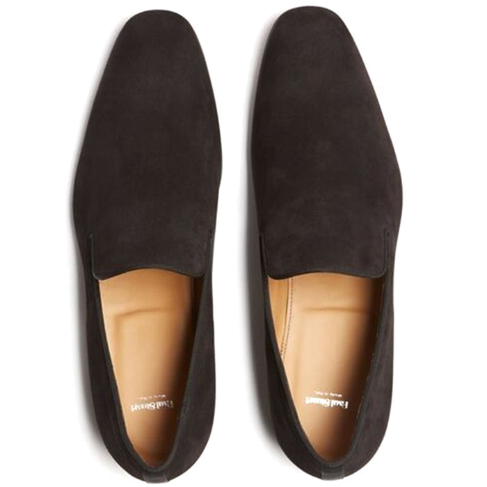 Paul Stuart Harrier Suede Formal Shoes Graphite