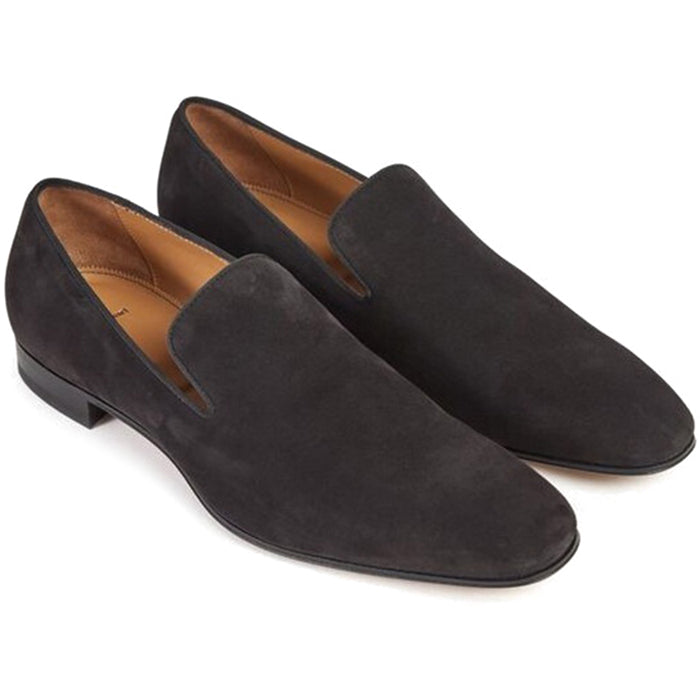 Paul Stuart Harrier Suede Formal Shoes Graphite