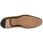 Paul Stuart Harrier III Velvet Shoes Cactus