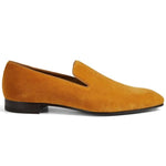 Paul Stuart Harrier III Velvet Shoes Gold