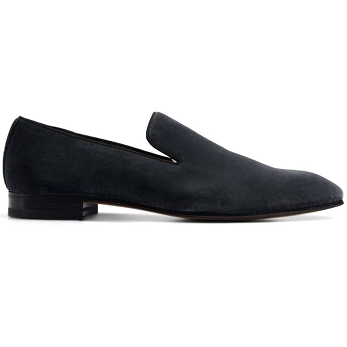 Paul Stuart Harrier III Velvet Shoes Grey