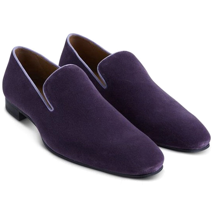 Paul Stuart Harrier III Velvet Shoes Purple