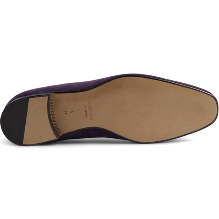 Paul Stuart Harrier III Velvet Shoes Purple
