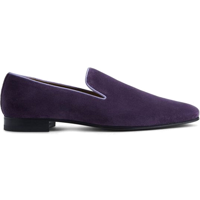Paul Stuart Harrier III Velvet Shoes Purple