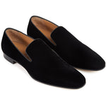 Paul Stuart Harrier Velvet Formal Shoes Black