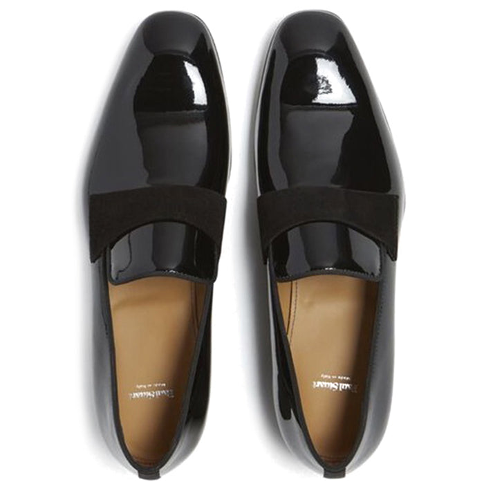 Paul Stuart Heron Formal Patent Slip On Black