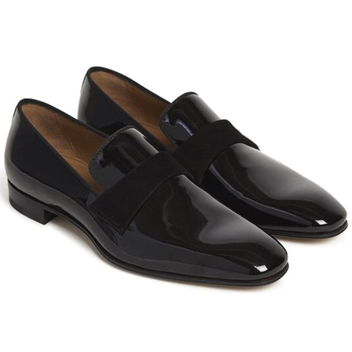 Paul Stuart Heron Formal Patent Slip On Black