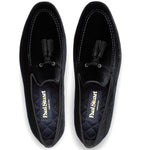 Paul Stuart Hope Velvet Slip-On Black