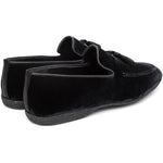 Paul Stuart Hope Velvet Slip-On Black