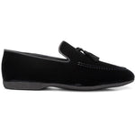 Paul Stuart Hope Velvet Slip-On Black